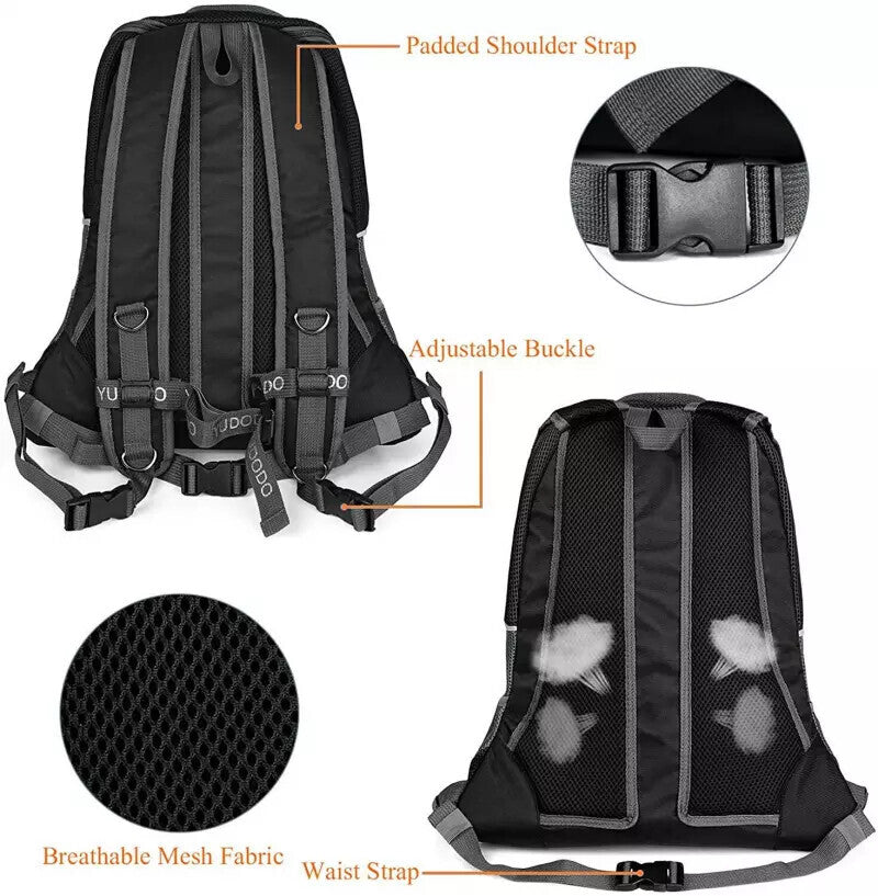 Pet Dog Carrier Puppy Travel Mesh Backpack Front Travel Portable Shoulder Bag Uk